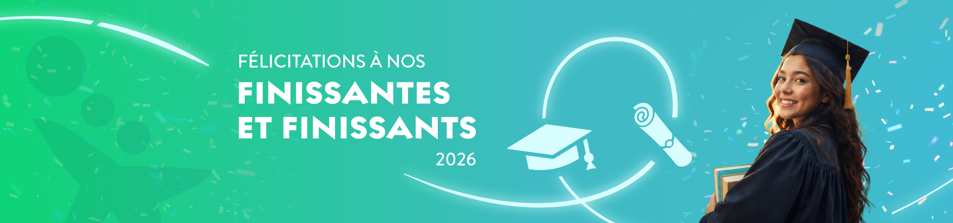 Félicitations à nos finissantes et finissants 2026